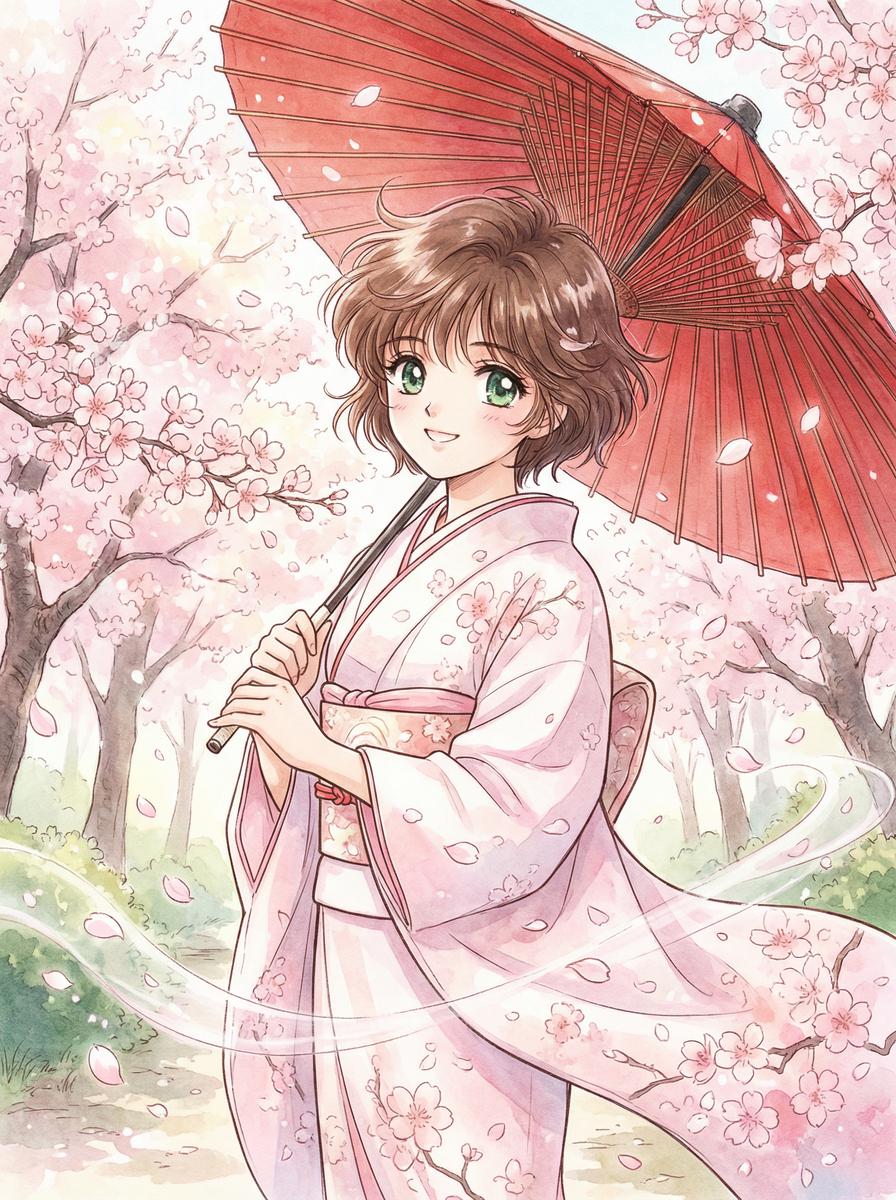蜜芽 - 和风樱花动漫演示